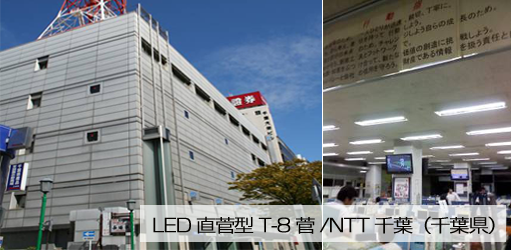 LED直菅型T-8菅/NTT 千葉（千葉県）