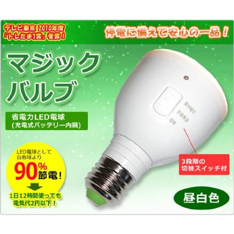 LED】マジックバルブ(ラブロス)昼白色MB5W-Bの通販｜LED｜LEDバラエティ